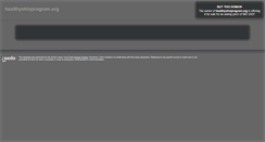 Desktop Screenshot of healthyohioprogram.org